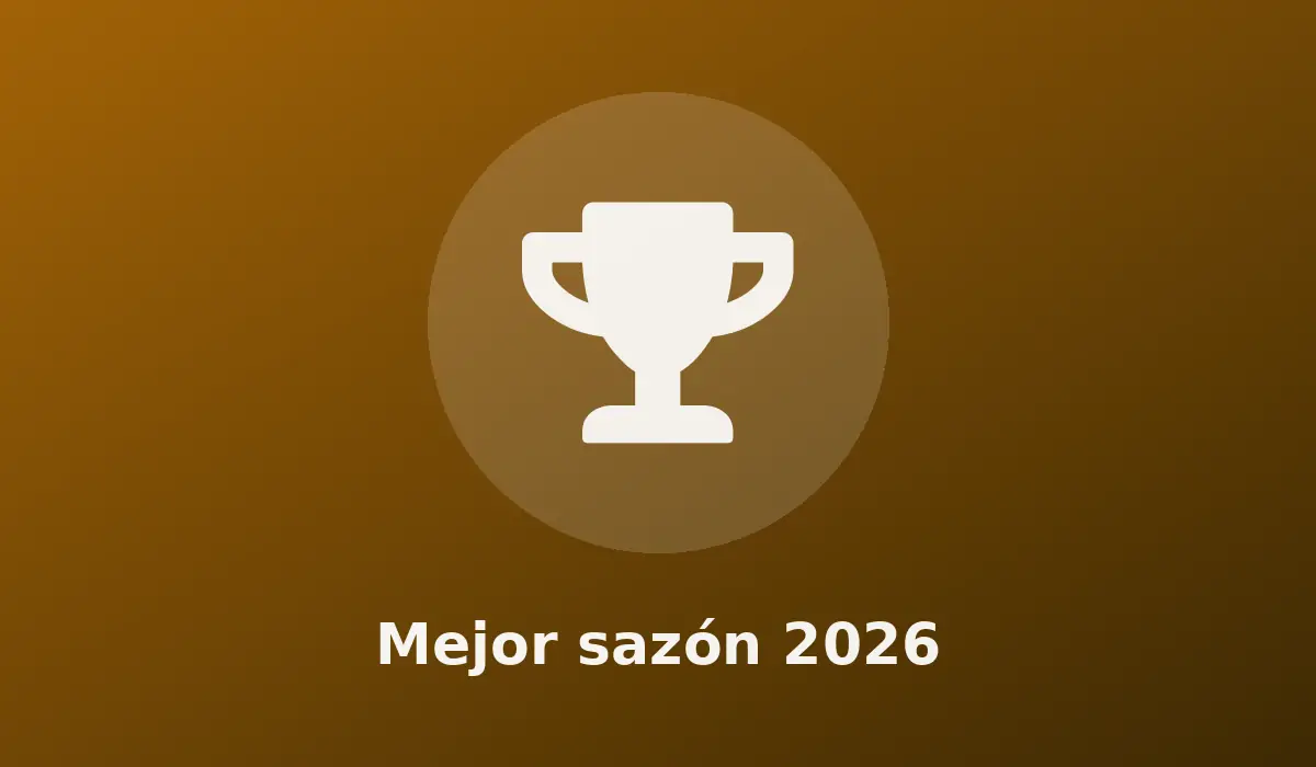 Mejor sazón 2026